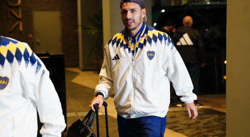 Boca llegó a San Pablo con Paredes como bandera para buscar las semifinales de la Sudamericana
