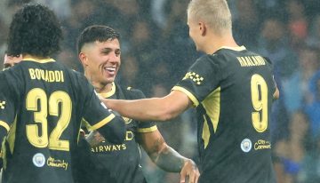 Enzo Fernández debutó en Champions con el Manchester City y le dio una asistencia a Haaland para el triunfo vs Porto