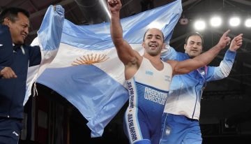 De olímpico con Armenia al oro para Argentina en los Suramericanos: la leyenda de la lucha que a los 40 años se enamoró «del tango, el bife y el vino»