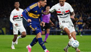 San Pablo vs. Boca, EN VIVO, por la Copa Sudamericana 2026: hora, formaciones y dónde ver el partido