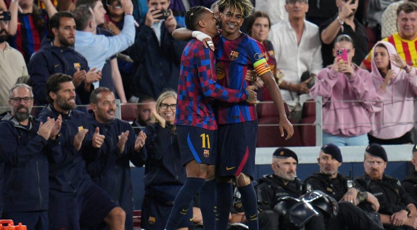 Arranque a puro gol en la Champions League: aplastantes victorias de Barcelona y PSG