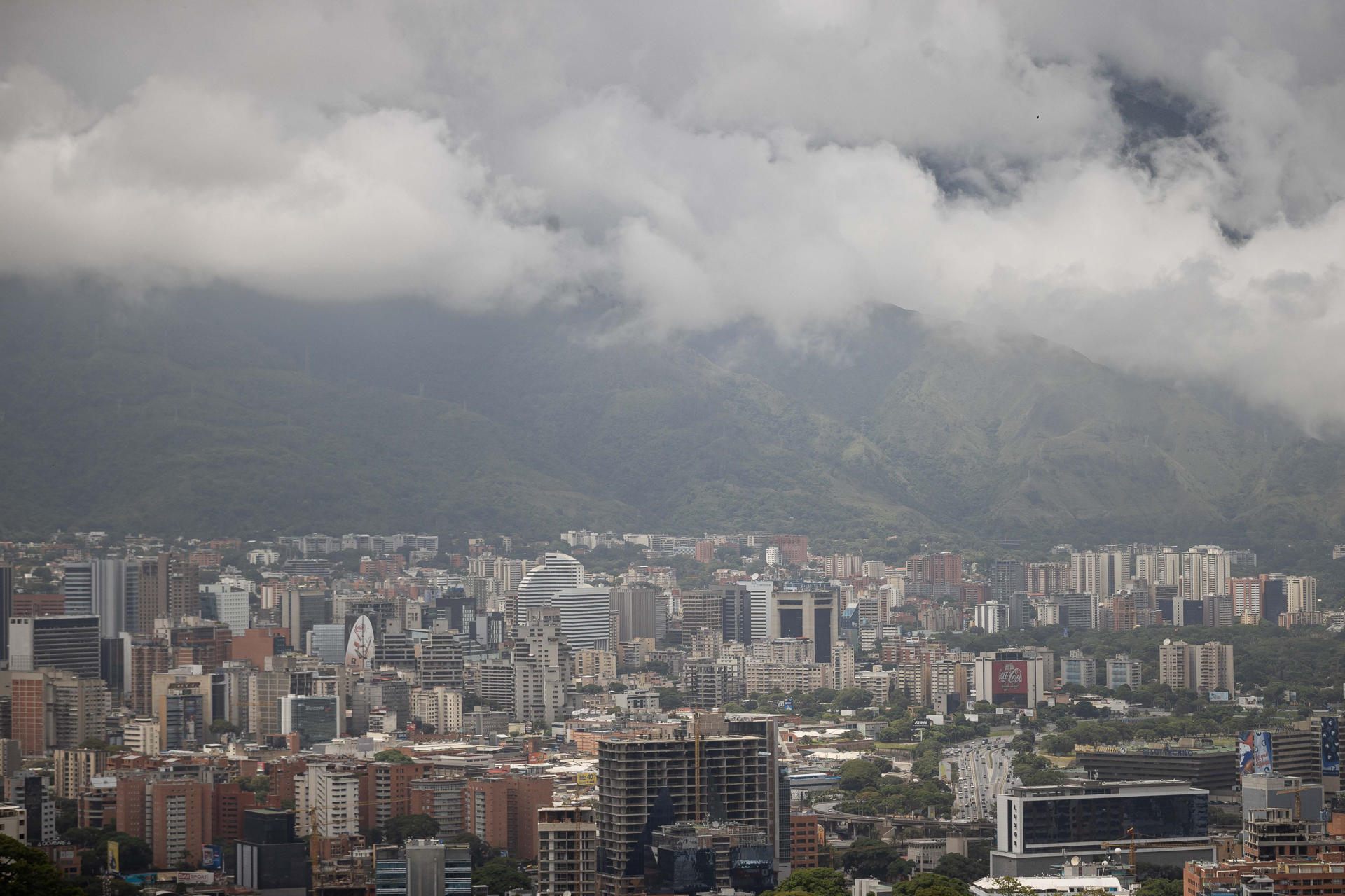 Vista general de Caracas