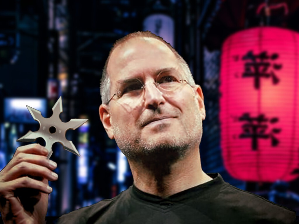En su visita a Japón, Steve Jobs fue arrestado al salir por llevar encima estrellas ninja