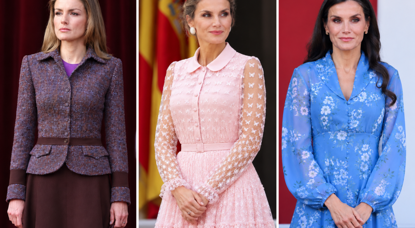Todos los looks de Letizia en el desfile del 12 de octubre: de Princesa a Reina de España en 22 looks muy diferentes