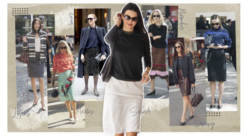 En la redacción lo llamamos 'hacerse un prada': una falda en tendencia y un look para combinarla con estilo cada día de la semana
