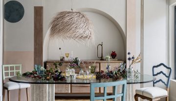 En casa de la  interiorista Lourdes Sendagorta, un oasis creativo donde todo vale, desde hallazgos inesperados hasta la creación manual