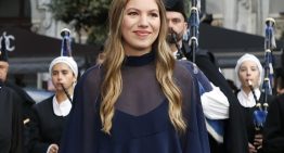 La infanta Sofía, más guapa que nunca, sorprende con un look vaporoso con volantes y transparencias en los Premios Princesa de Asturias