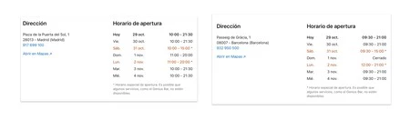 Horario