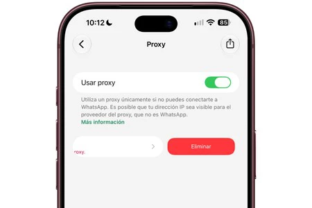 Eliminar Proxy Whatsapp