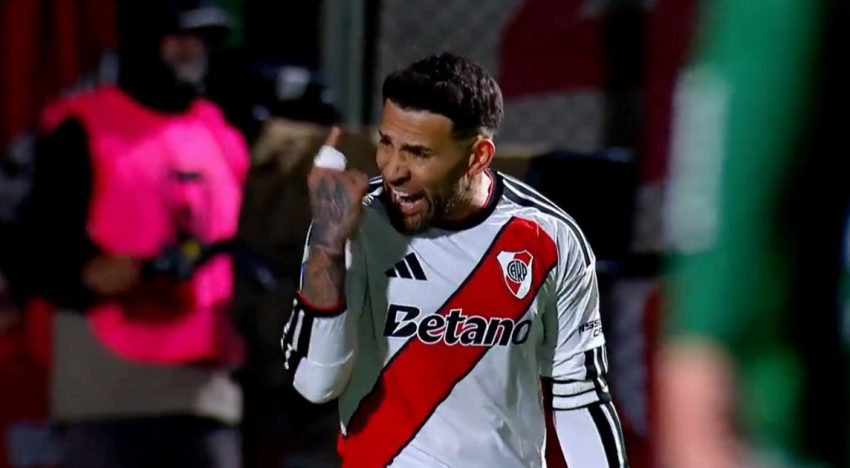 «¡Salí una vez!»: el momento de tensión de Nicolás Otamendi con Santiago Beltrán