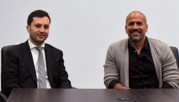 Cumbre Di Carlo – Verón, en plena crisis de la AFA: se reunieron en el Monumental para buscar «la mejora del fútbol argentino»