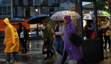Clima en México: Frente frío número 1 y huracán Rachel dejarán lluvias intensas este fin de semana