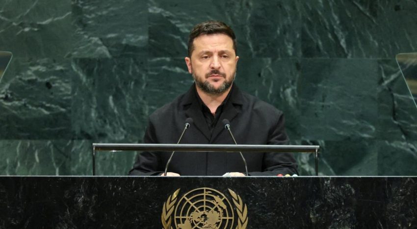 Zelenski afirma que EU quiere negociaciones trilaterales con Rusia en octubre