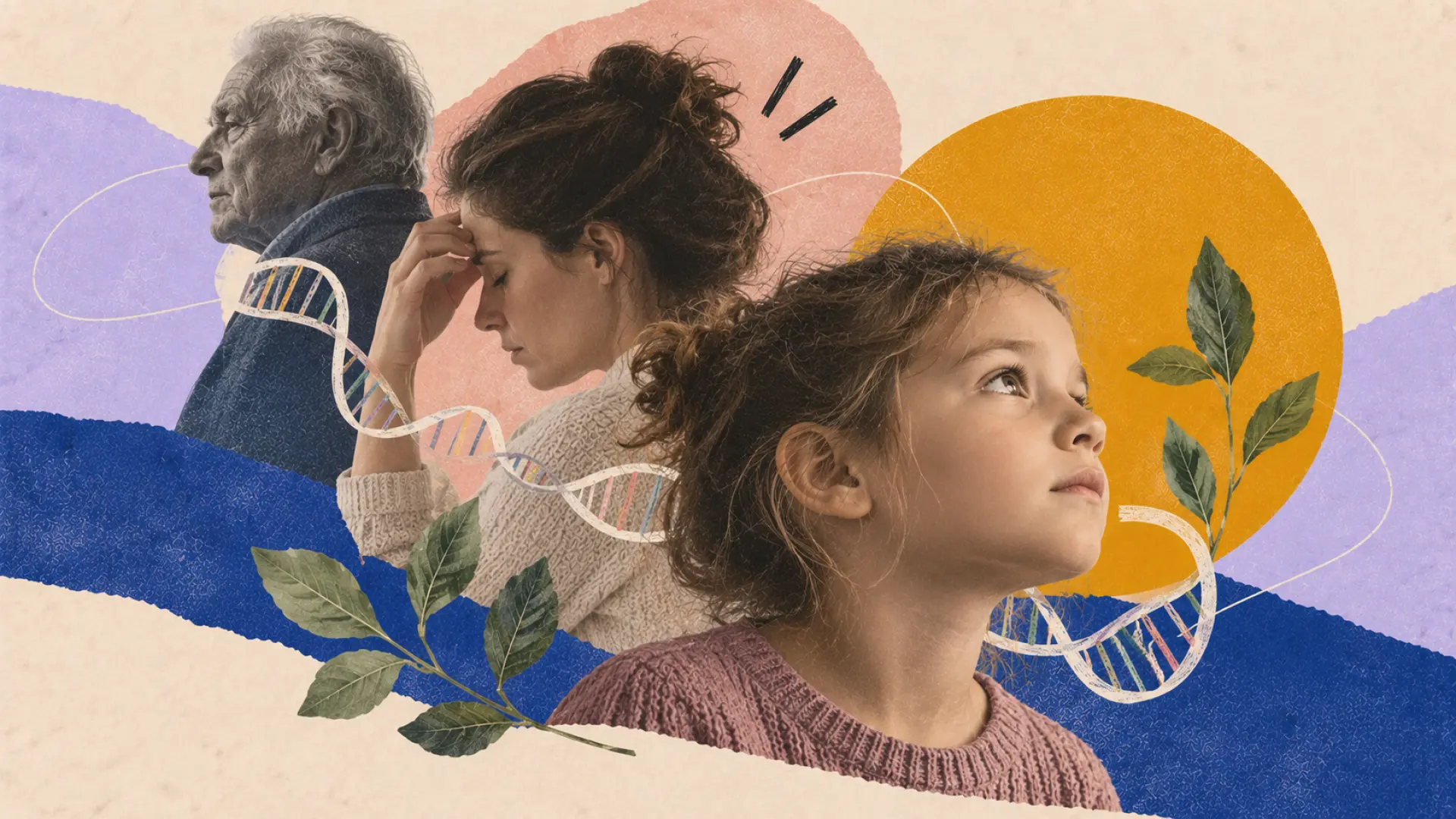 ¿Qué les dejamos a nuestros hijos sin saberlo? El estrés de mamá o el miedo del abuelo pueden seguir escritos en nuestro cuerpo