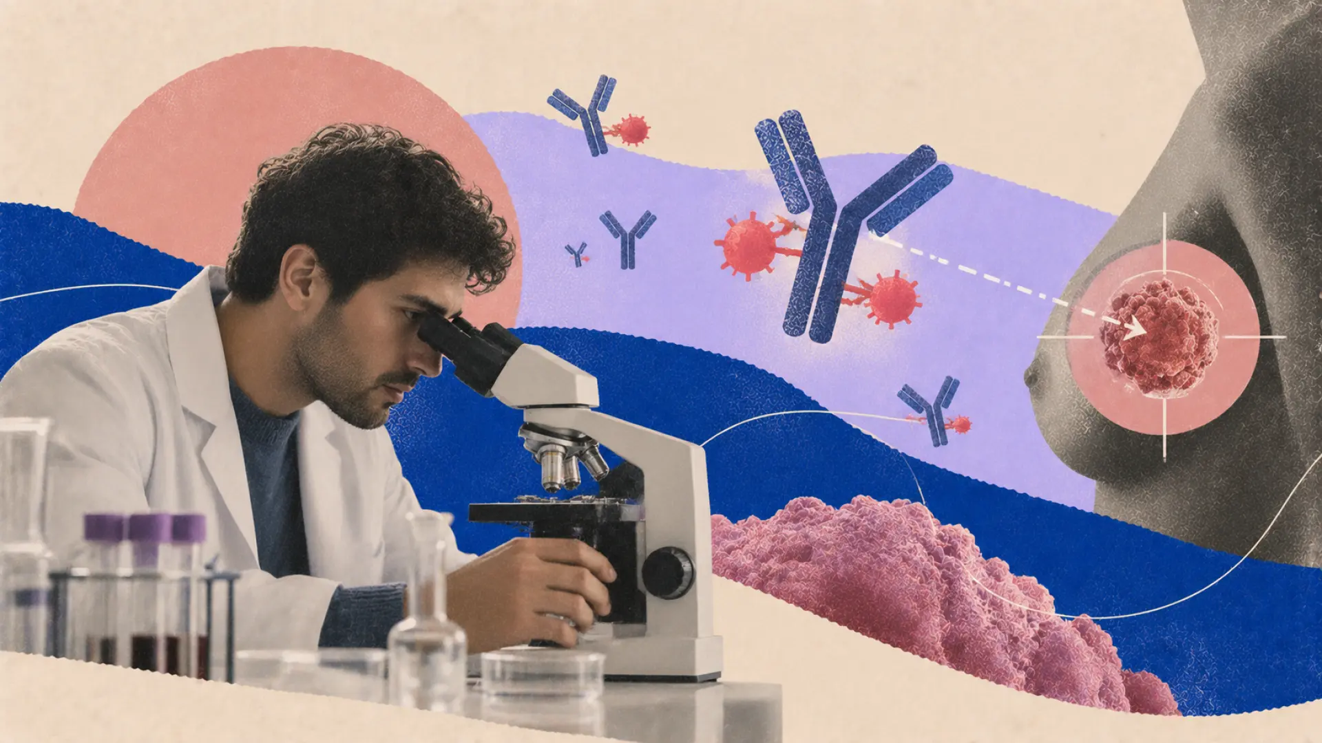 Anticuerpos unidos a fármacos: cien años buscando la bala mágica para el cáncer de mama