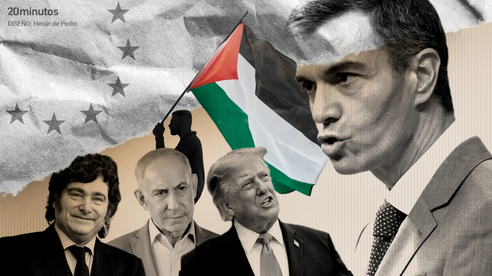 El balance internacional de Sánchez hacia el 29-N: es el 'azote' de Trump y Netanyahu pero está aislado en la UE con la migración o Gaza
