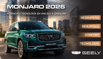 Geely Monjaro 2026: potencia y tecnología en una SUV a gasolina