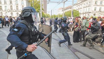 Franceses toman las calles por la educación