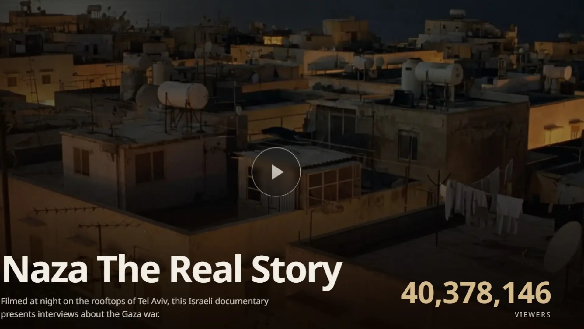 Israel produce su propio documental para contrarrestar a 'Naza', la laureada película sobre los ataques militares en Gaza