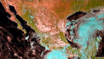 Tormenta tropical Simon se formó en costas del Pacífico y provocará lluvias en Guerrero y Oaxaca