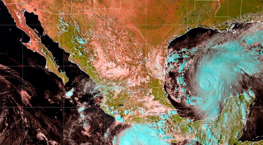 Tormenta tropical Simon se formó en costas del Pacífico y provocará lluvias en Guerrero y Oaxaca