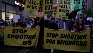 Protestas en Nueva York contra ICE por herir a un dominicano