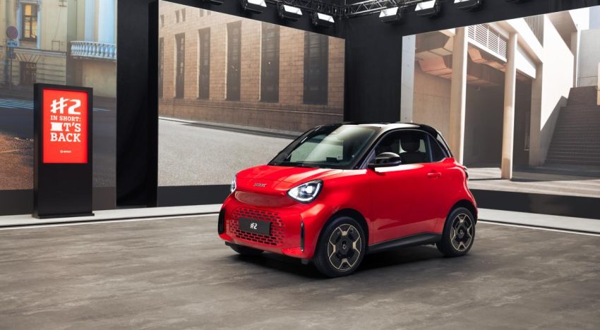 Smart #2: el auto que le dio vida a la marca regresa en versión eléctrica