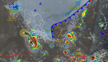 Trudy y frente frío 2 golpean con lluvias a México: estos serán los estados más afectados este sábado