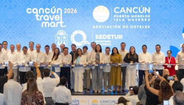 Anuncia Mara Lezama aumento del 20% en promoción turística y nuevos vuelos durante el Cancún Travel Mart 2026