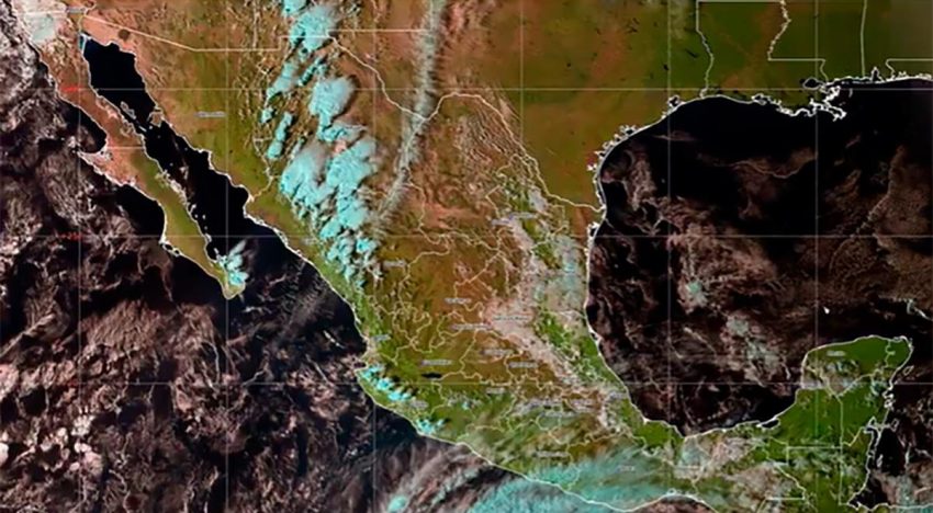 Avance del huracán Vance y frente frío número 3: Pronostican lluvias fuertes en gran parte de México