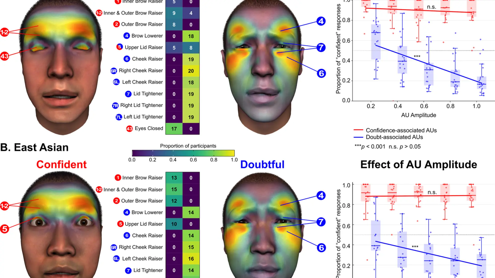 Este es el secreto para proyectar una imagen de confianza cuando hablamos, según un estudio: la clave está en las cejas y los ojos
