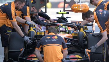 Lando Norris marcó el mejor tiempo en la Práctica 3 del MexicoGP