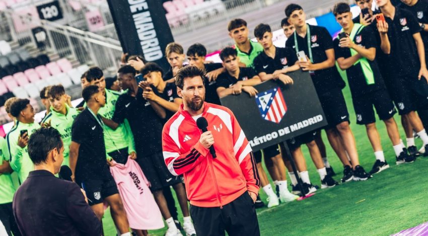 «Tenés que traducir, ¿no?»: el divertido discurso de Lionel Messi en la Messi Cup, con buenos resultados de River,  Boca y Newell's
