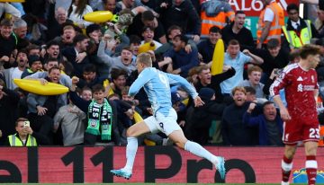 El Manchester City de Enzo Fernández goleó a Liverpool de Mac Allister en Anfield y sigue imparable en la Premier League