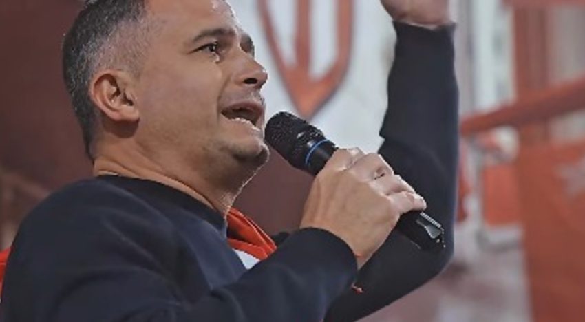 Luciano Nakis, candidato a presidente de Independiente, dijo que «volvería a secarle la nuca» a Chiqui Tapia y defendió el torneo de 30 equipos