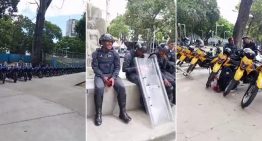 VIDEO: desproporcionado despliegue policial esperaba a sindicalistas en el Ministerio Público