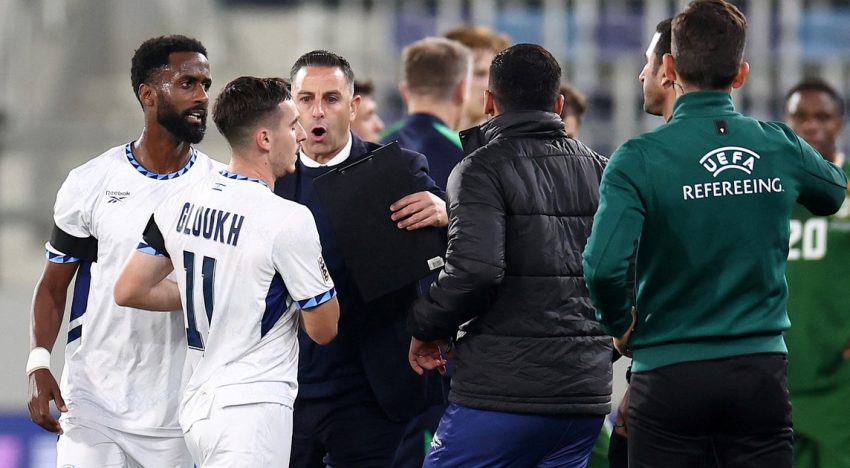 Irlanda e Israel igualaron en otro partido de alta tensión por la Liga de Naciones: los futbolistas no se saludaron y estuvieron a punto de pelearse en el túnel