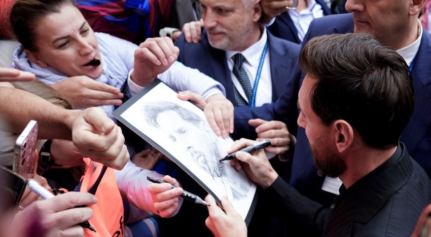 Locura por Messi en Oviedo: el argentino ya está en España para recibir el Premio Princesa de Asturias