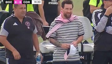 Lionel Messi, ausente en la gala del Balón de Oro: no viajó a Londres y se mostró tomando mate en el partido de Boca en la Messi Cup