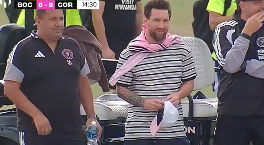 Lionel Messi, ausente en la gala del Balón de Oro: no viajó a Londres y se mostró tomando mate en el partido de Boca en la Messi Cup