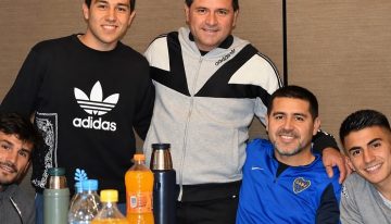 Riquelme y su confesión sobre Thiago Almada en la previa del Superclásico: «Lo conozco de chiquito, venía a comer a casa»