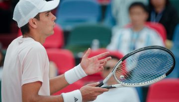 Rafa Jódar, sancionado en el Masters 1000 de Shanghái por maltratar a un ball boy «¡Dame la puta toalla, coño!»