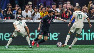 Lionel Messi volvió con Inter Miami al estadio donde Argentina eliminó a Inglaterra y se regaló dos golazos contra Atlanta United