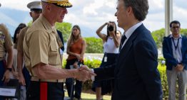 General de EEUU acompañó la reactivación del destacamento de Marines en Venezuela