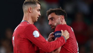 Bruno Fernandes habló de la crisis con Cristiano Ronaldo y pidió que Portugal «no se divida»