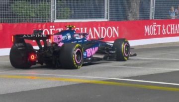 Franco Colapinto sumó otro abandono en el GP de Singapur: «Fue el peor triplete de mi carrera en la Fórmula 1, necesito resetear»