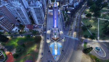 El impactante homenaje en Rosario para Lionel Messi por su despedida de la Selección Argentina