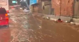 Fuertes lluvias inundaron la carretera Panamericana y generaron caos vehicular en Miranda (VIDEO)