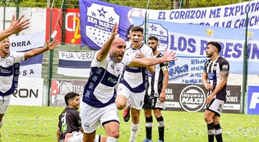San Martín de Formosa, el equipo del gobernador Gildo Insfrán, jugará la Primera Nacional por primera vez gracias a un gol de Tapia