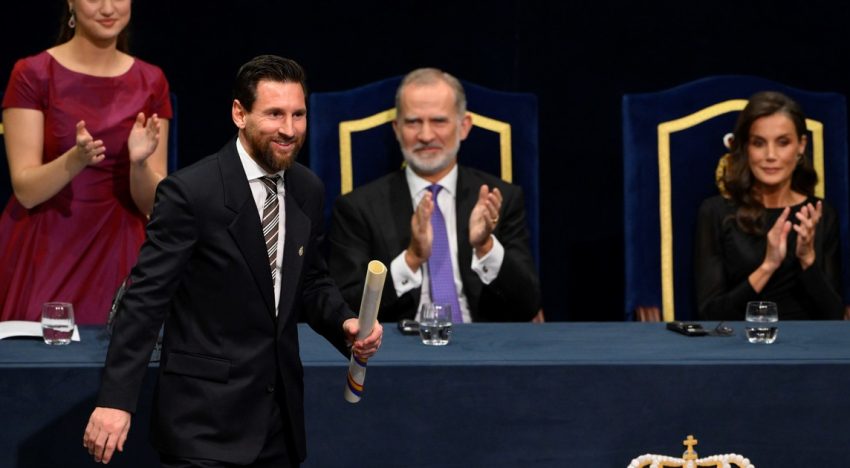 Las 72 horas frenéticas de Lionel Messi: tras revolucionar Oviedo y recibir el Princesa de Asturias, voló a los Estados Unidos y hoy juega por la MLS